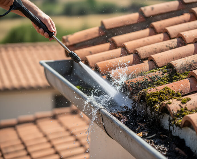 démoussage toiture Loiret